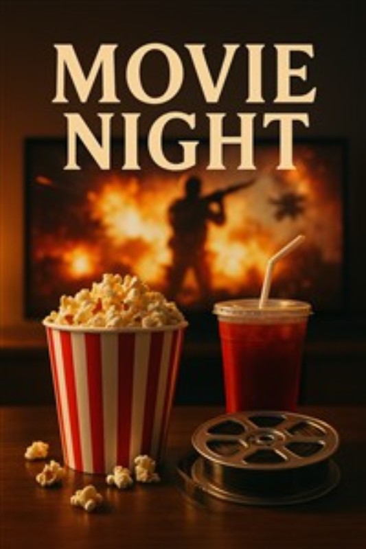 Magisk Filmaften med Popcorn og Drinks - Oplev den perfekte stemning til en hyggelig filmaften! Dette billede fanger glæden ved at nyde sprøde popcorn og en velsmagende drink, mens du bliver opslugt af din yndlingsfilm. Skab minder med venner og familie i en uforglemmelig atmosfære.