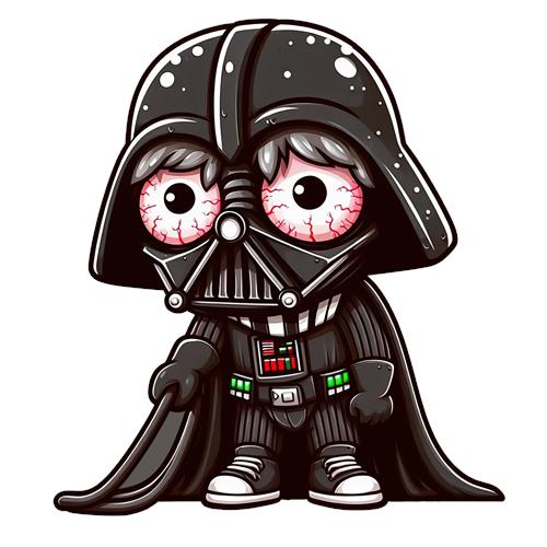 Sød Darth Vader Karakter